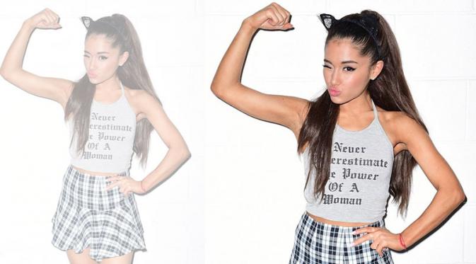 Ariana Grande tunjukan dirinya wanita kuat (dailymail)