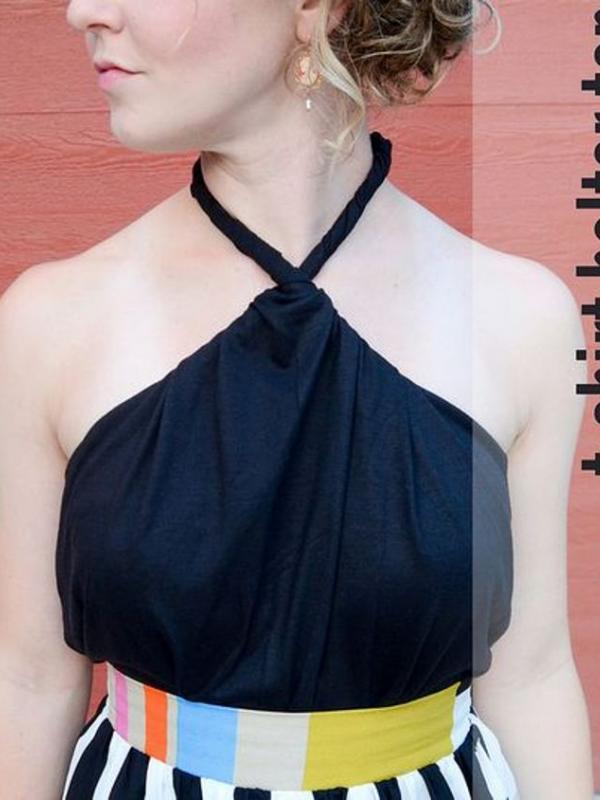 Halter Neck Blus yang Mempesona | Via: starsforstreetlights