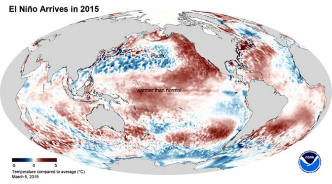 Pengamatan El Nino (NOAA)