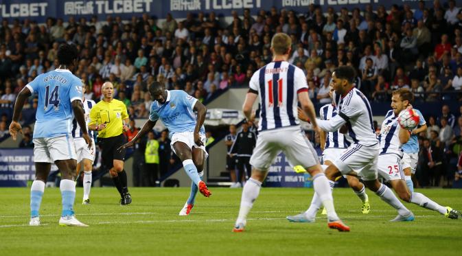 West Bromwich Albion vs Manchester City (Reuters/Darren Staples)