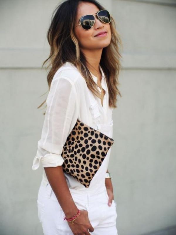 10 Cara Trendi Mengenakan Motif Leopard untuk Lengkapi OOTD. | via: styleoholic.com