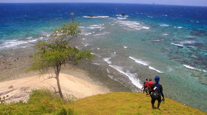 Pulau Baling-baling, destinasi wisata baru di Sulawesi Utara.