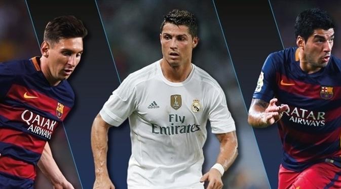 Suarez, Ronaldo atau Messi? 