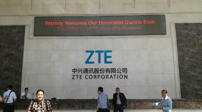 Kunjungan ke kantor pusat ZTE merupakan bagian dari komitmen kerjasama dengan Smartfren (Liputan6.com/ Adhi Maulana)