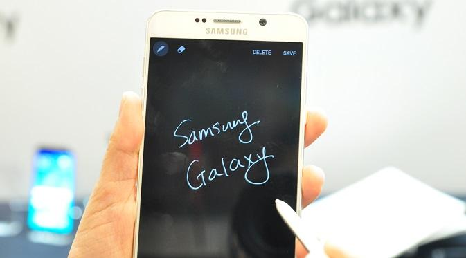Samsung Galaxy Note 5 (Foto: Dewi Widya Ningrum/Liputan6.com)