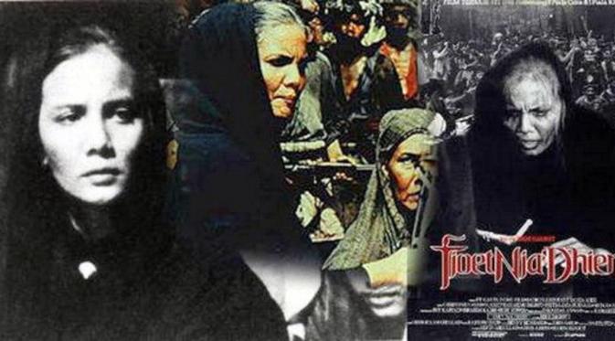 Poster film Tjoet Nja' Dhien. Foto: via arielogis.com 