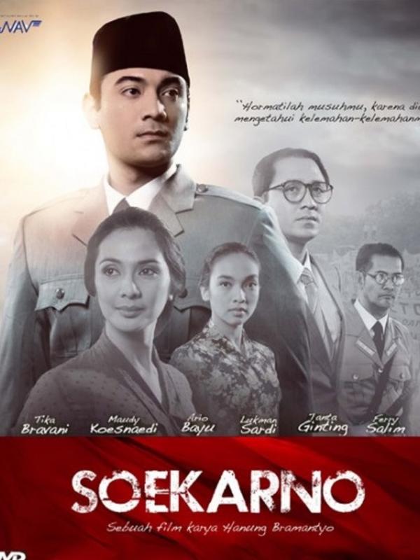 Poster film Soekarno. Foto: via indonesianfilm.com 