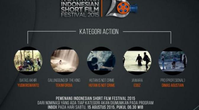 Ingin tantangan? Cobalah menonton film aksi nominator Indonesia Short Film Festival 2015.