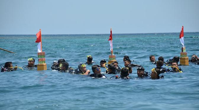 Marinir Siap Rayakan Puncak Acara Save Our Littoral Life. (Istimewa)