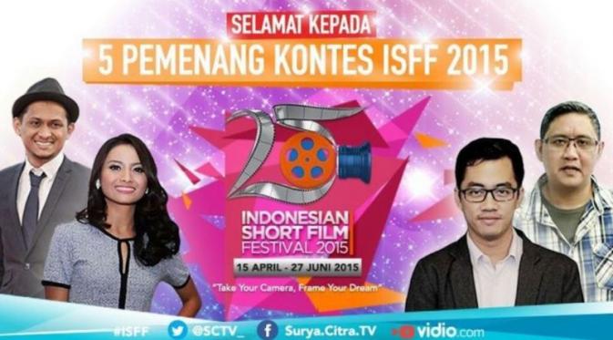 Selamat, 5 Film Terbaik Pemenang ISFF 2015 Telah Terpilih. Foto: Vidio.com