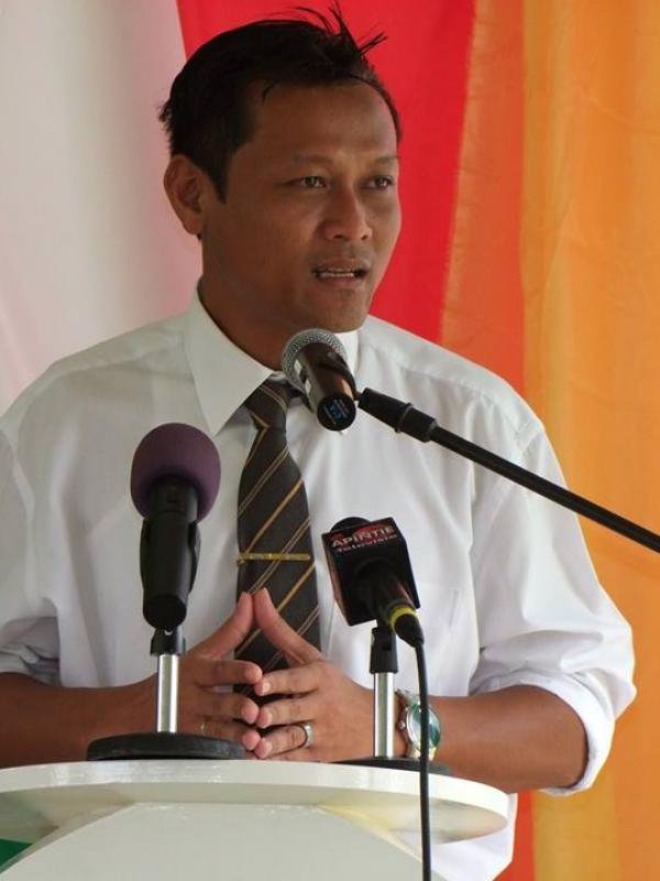 Calon Presiden Suriname Raymond Sapoen | Via: de-surinaamse-krant.com