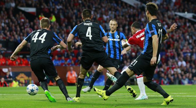 MU vs Club Brugge, pekan lalu