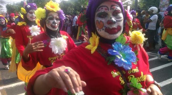 Pembukaan Festifal Kesenian Yogyakarta ke-27 di Sleman, Yogyakarta. (Liputan6.com/Fathi Mahmud)