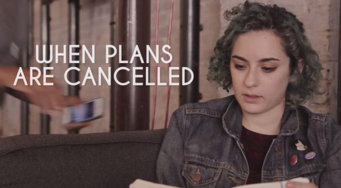 Senang ketika janji batal. (Via: youtube.com)