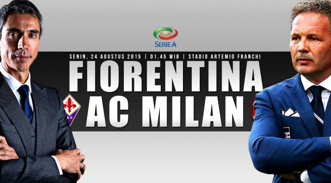 Fiorentina vs AC Milan (Liputan6.com/Ari Wicaksono)