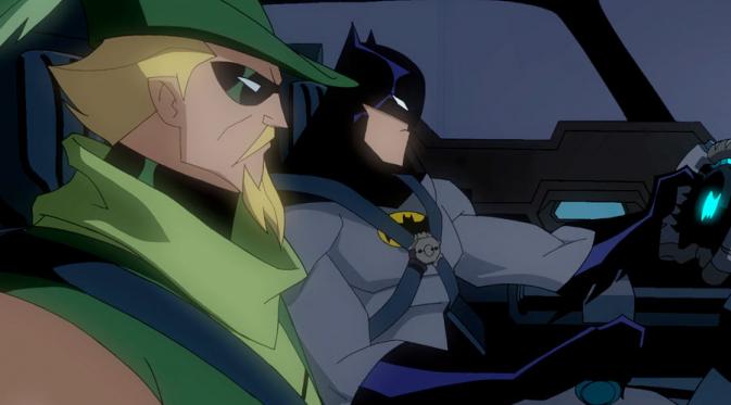 Batman dan Green Arrow. (sciencefiction.com)