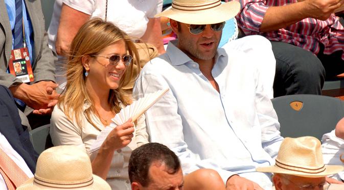 Jennifer Aniston dan Vince Vaughn (via pagesix.com)