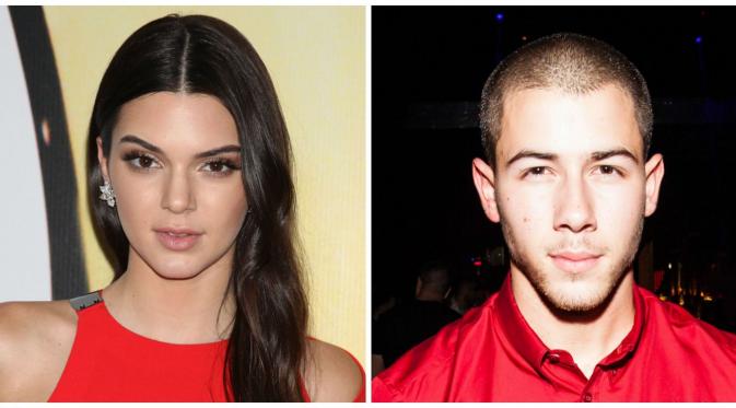 Nick Jonas dan Kendall Jenner (via glamour.com)
