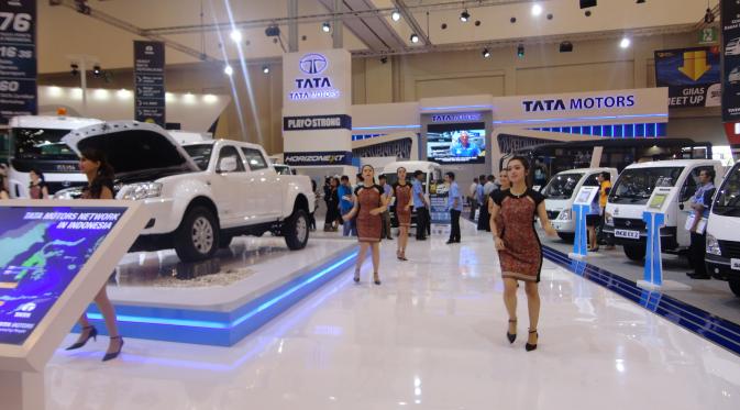 Booth Tata Motors di GIIAS 2015.