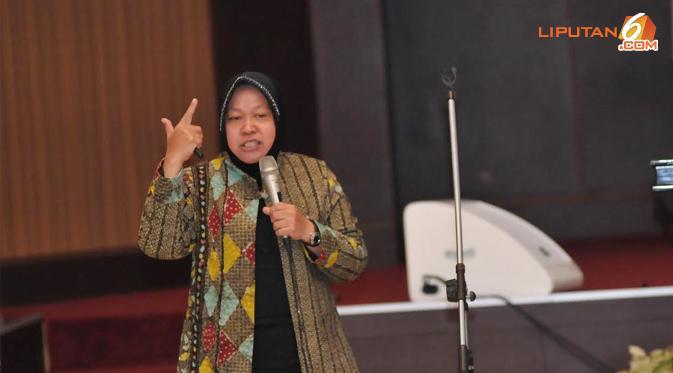 walikota Surabaya Tri Rismaharini. (Liputan6.com/Helmi Fithriansyah)