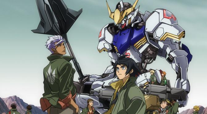 Anime Mobile Suit Gundam: Iron-Blooded Orphans (Kidou Senshi Gundam: Tekketsu no Orphans), akhirnya sudah siap untuk mengudara di Jepang.