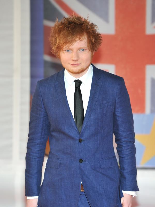 Penulis lagu dan penyanyi asal Inggris, Ed Sheeran, karya-karyanya selalu mendapat respon baik dari penggemar musik di dunia. (Bintang/EPA)