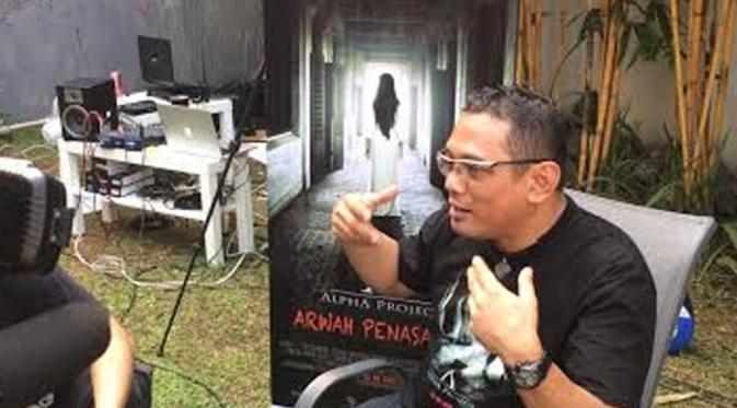Dedi Ginanjar Reksawardana sutradara film 'Alpha Project Arwah Penasaran'. (liputan6.com/Meiristica Nurul)
