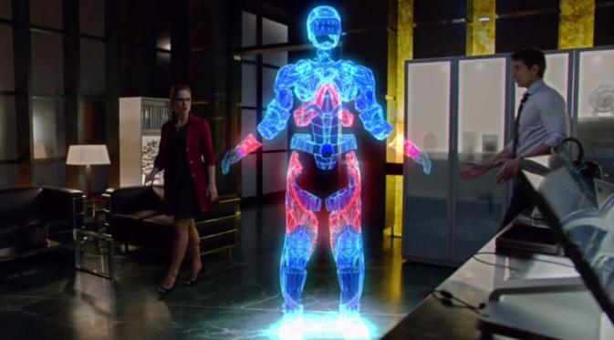 Brandon Routh selama di serial Arrow dan Legends of Tomorrow mengenakan kostum superhero Atom yang biayanya melebihi sebuah rumah biasa. (DC/CW)