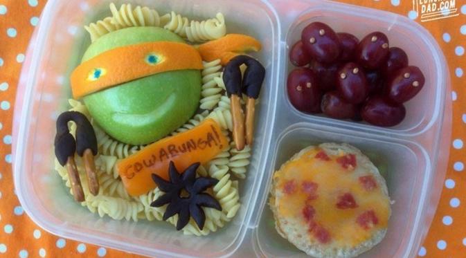 Teenage Mutant Ninja Turtles (Via: lunchboxdad.com)