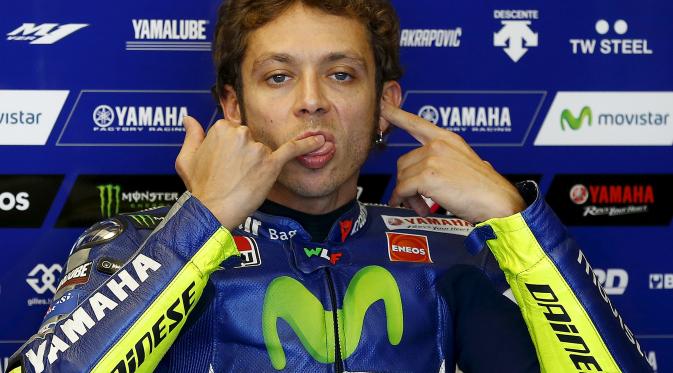 Pebalap Yamaha Valentino Rossi (Reuters)