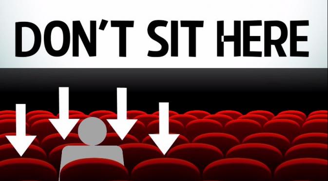 Jangan duduk di sini. (Via: youtube.com)