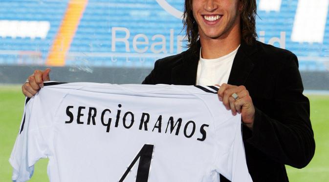 Sergio Ramos bergabung dengan Real Madrid