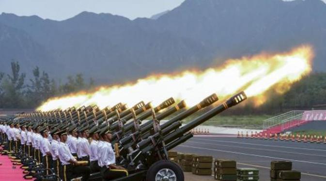 China Pamerkan Kekuatan Militernya (Reuters)