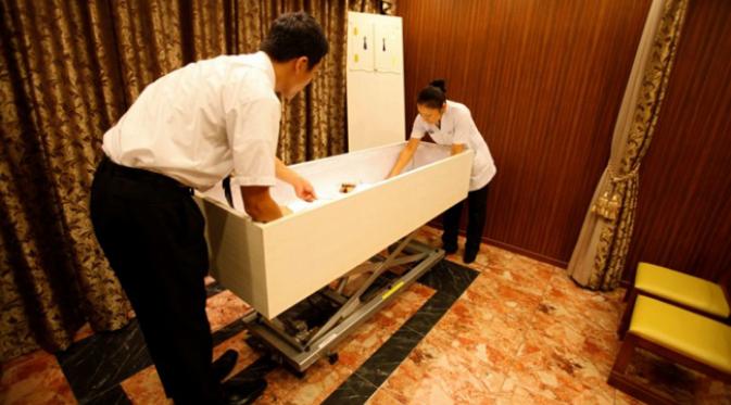 Hotel khusus Jenazah ini menjadi fenomena yang menjamur di Jepang