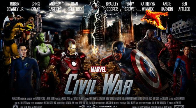 Captain America: Civil War. Foto: via graphicpolicy.com