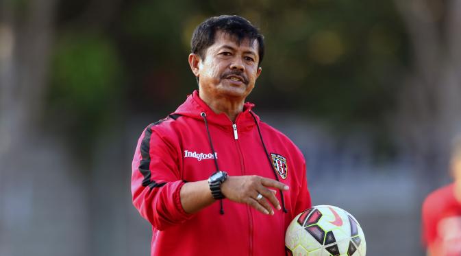 Pelatih Bali United Indra Sjafri