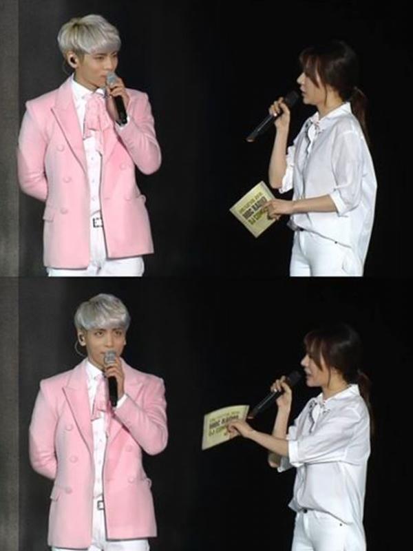 Sunny SNSD dan Jonghyun SHINee (via soompi.com)