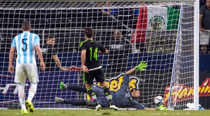 Argentina vs Meksiko 2-2 (Reuters / Jerome Miron)