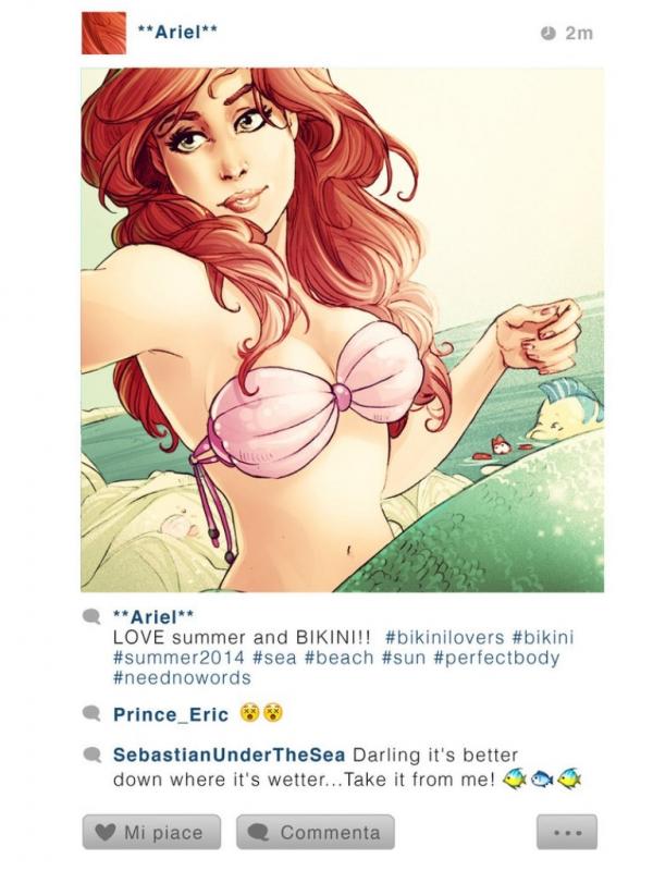 Ariel (Via: facebook.com/simonabonafiniartwork)