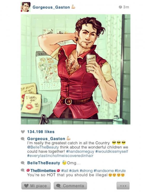 Gaston (Via: facebook.com/simonabonafiniartwork)