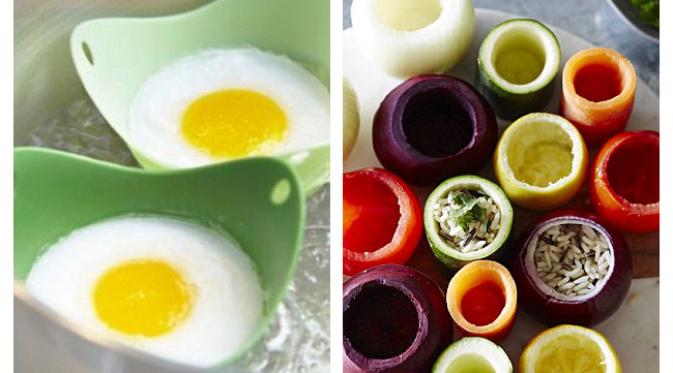 Alat pembentuk telur dan pengeruk sayur. (foto: Lakeland)
