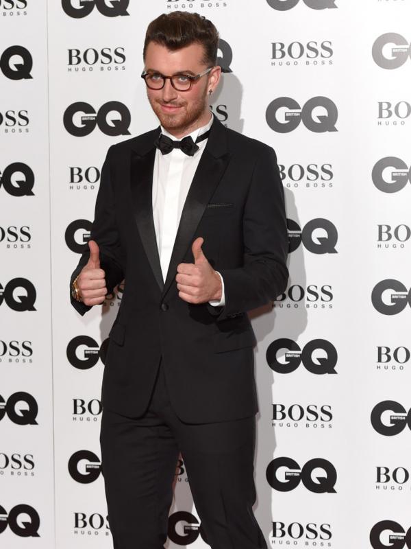 Sam Smith saat menghadiri acara GQ Men Of The Year Awards 2015. (foto: idolator)