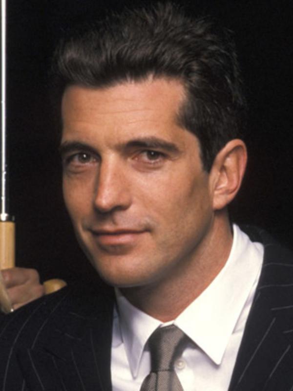 John F. Kennedy Jr. (via biography.com)