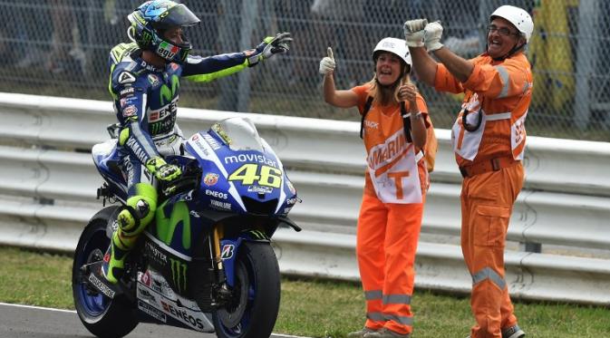 Valentino Rossi (AFP PHOTO / ALBERTO PIZZOLI)