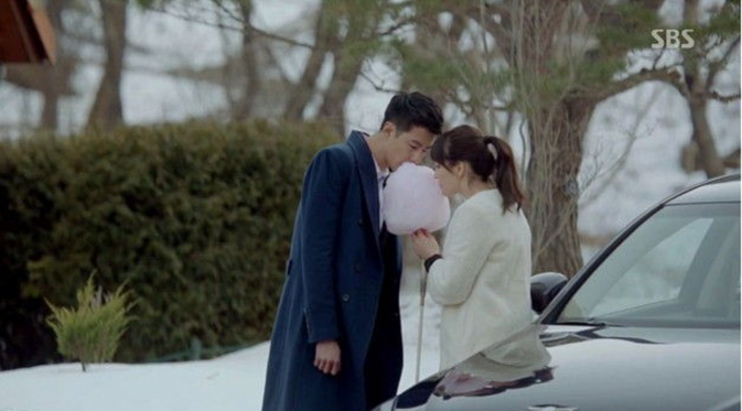 Adegan dalam drama Korea That Winter The Wind Blows besutan Kim Kyu Tae 