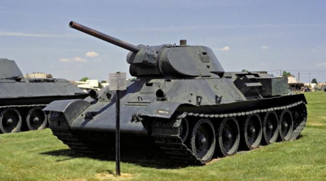 Tank T-34 Rusia