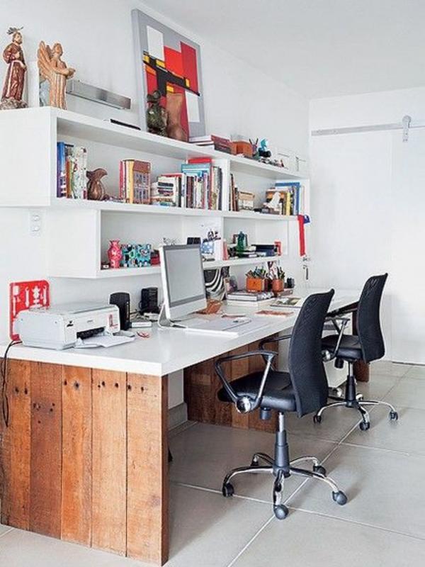 10 Desain Ruang kerja di Rumah Buat Kamu Pengusaha Wanita | via: pinterest.com