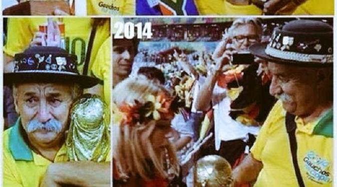Berbagai foto Clovis di Piala Dunia yang berbeda