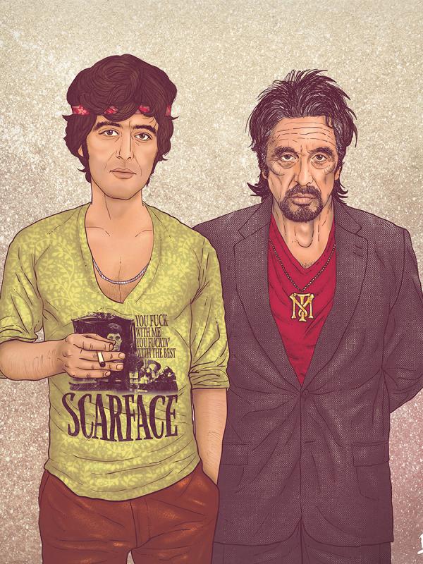 Al Pacino (Via: behance.net/fulaleo)