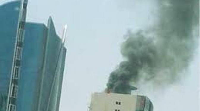 Hotel Jamaah Haji di Makkah kebakaran | Via: arabgazette.com